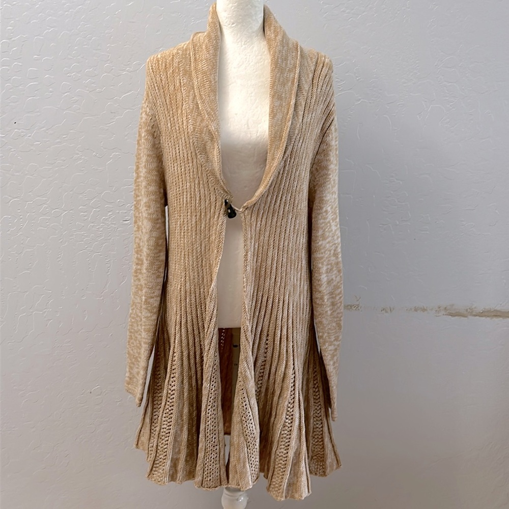 Tiny& Shadow Camel Marl  long Sweater